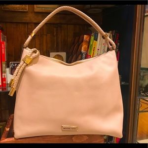 Michael Kors leather soft pink purse